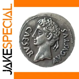 Ancient Roman Silver-Style Commemorative Coin