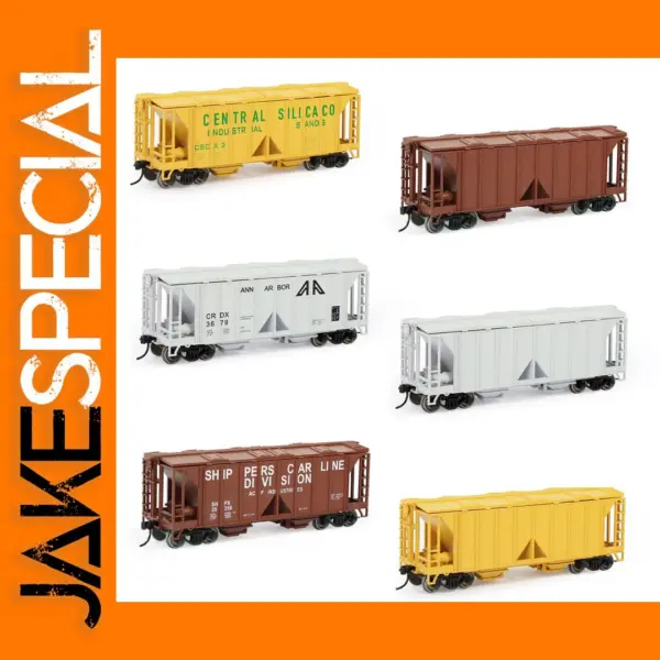 HO Scale Evemodel 2-Bay Hopper Car C8760