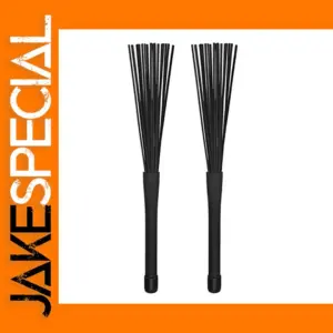 Retractable Rubber Drum Brushes Set Nylon