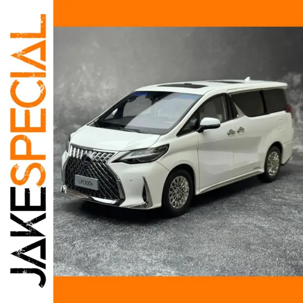Diecast 1:18 Lexus LM300H Alloy Car Model