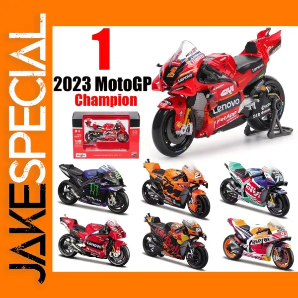 Maisto 1:18 Yamaha Racing Motorcycle Model