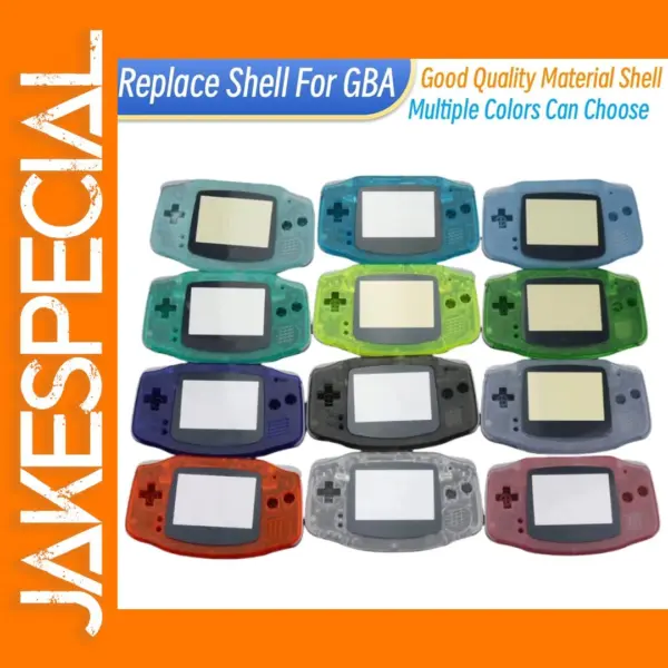 Transparent Replacement Shell for GameBoy Advance