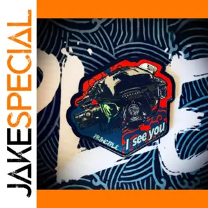 Night Vision Skeleton Tactical Badge Patches for Backpack