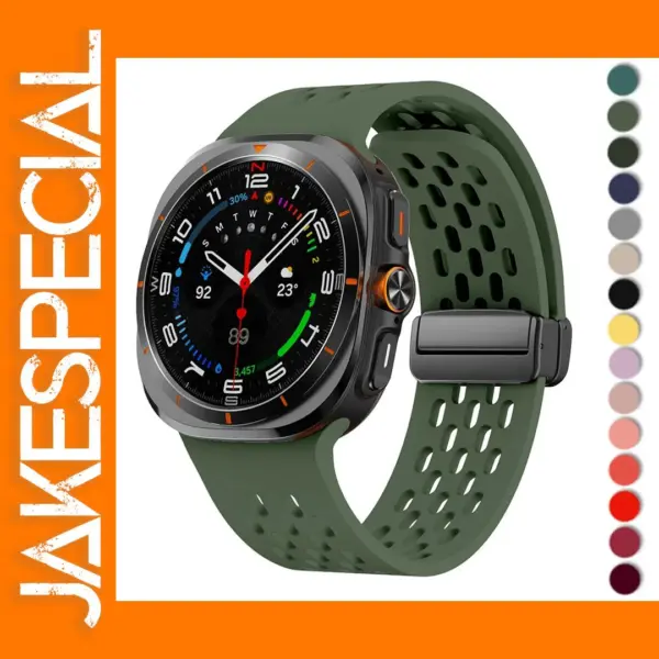 Magnetic Silicone Strap for Galaxy Watch Ultra