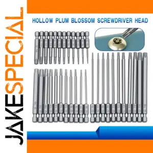12-Piece Hollow Blossom Screwdriver Set