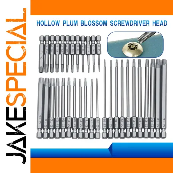 12-Piece Hollow Blossom Screwdriver Set