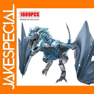 1889pcs Giant Dragon Building Blocks Set