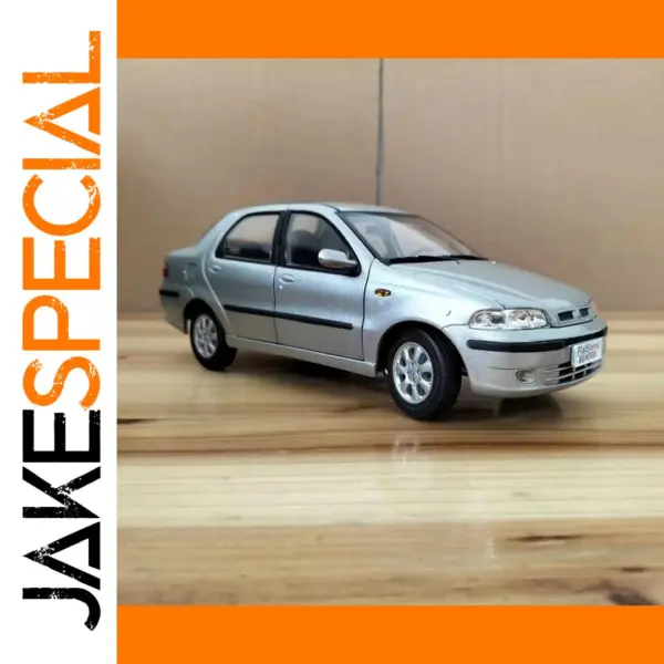 Flawed 1:18 Scale Fiat Siena Model Car