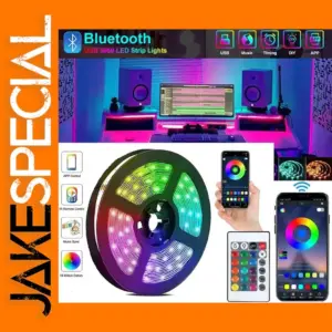 Smart RGB LED Strip Lights with Bluetooth Control