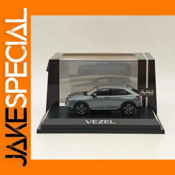 1/43 VEZEL Meteoroid Gray Diecast Model Car