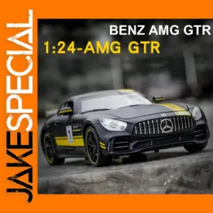 1:24 Metal Diecast Mercedes AMG GTR Model