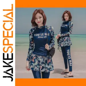 Stylish Women's Three-Piece Swimsuit Set