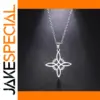 Witch Knot Stainless Steel Pendant Necklace