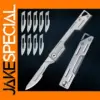 Stainless Steel Folding Knife with 10 Blades