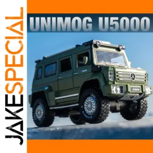 1:28 UNIMOG U500 Diecast Alloy Truck Model