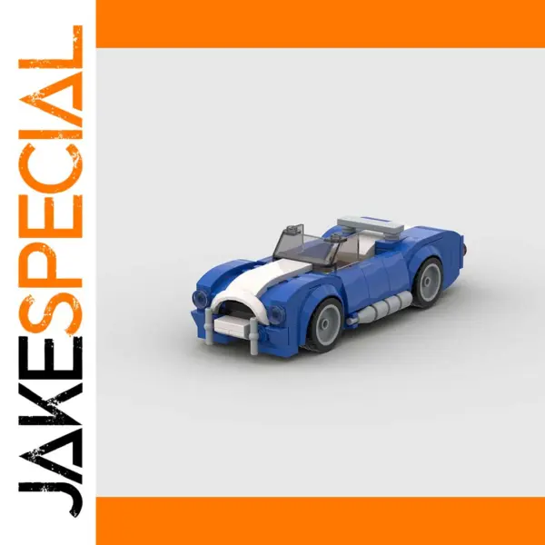 MOC Cabriolet AC289 Cobra Building Blocks Set