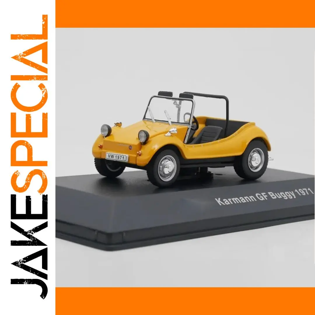 Ixo 1:43 VW Karmann GF Buggy 1971 Diecast Car Model 1 Ixo 1:43 VW Karmann GF Buggy 1971 Diecast Car Model