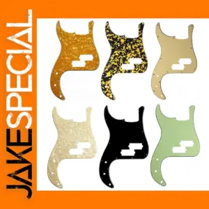 Pleroo P Bass Left-Handed Guitar Pickguard