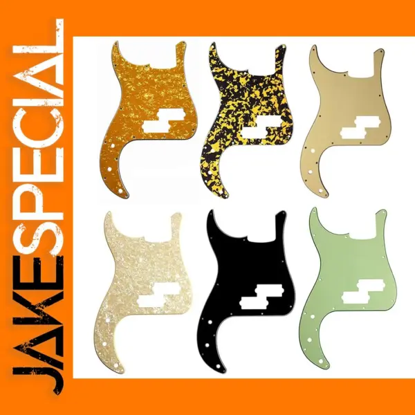 Pleroo P Bass Left-Handed Guitar Pickguard