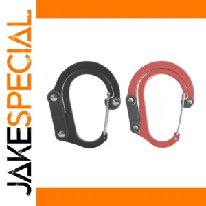 Multifunctional Aluminum Carabiner Clips, 1 Pack