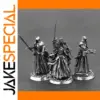 Medieval Wraith Soldiers Copper Miniature Figurine