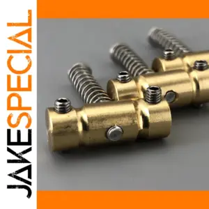 3 Brass Guitar Bridge Saddles for TELE 10.8mm