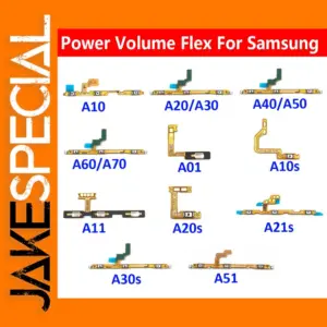 Power Button & Volume Flex Cable for Samsung A10-A70
