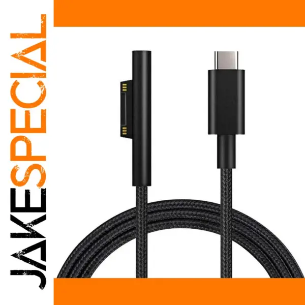 1.8m USB C PD Fast Charging Cable for Surface Pro
