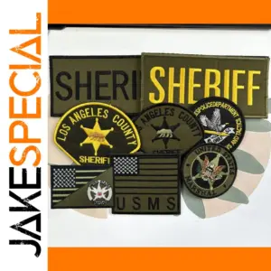 US SHERIFF Tactical Patch With Hook&Loop Badge