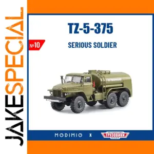 TZ-5-375 Tank Truck Diecast Scale Model