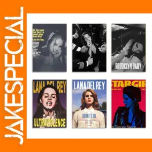 Lana Del Rey Aesthetic Art Poster Unframed