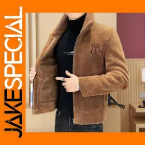 Men's Casual Thick Fleece Winter Jacket
