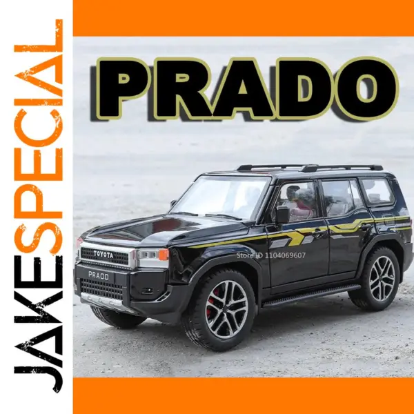 1:24 Alloy Diecast Prado LC250 Model Car