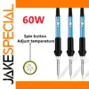 60W Adjustable Temperature Soldering Iron