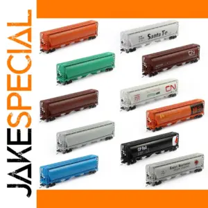 HO Scale 1:87 Covered Grain Hopper Car