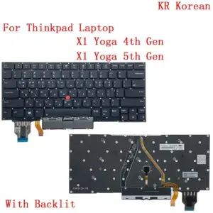 US Keyboard for Lenovo ThinkPad X1 Yoga G4/G5 19 a630019d no logo
