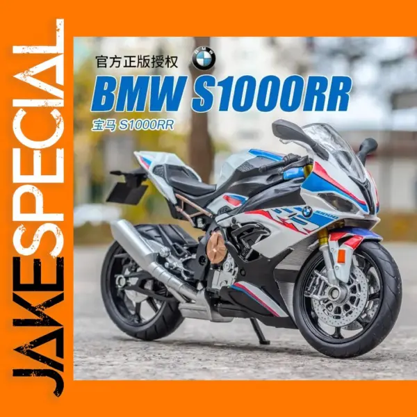 1:12 Scale BMW S1000RR Diecast Motorcycle Model