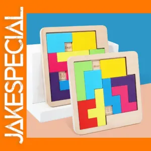 Daily Wooden Calendar Puzzle for Office Fun