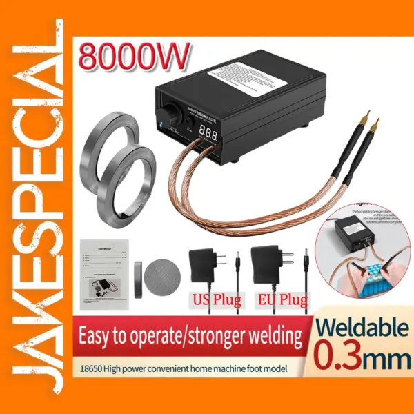 8000W Portable Spot Welder for Battery Welding