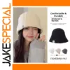 Chic Knit Bucket Hat for Women - Soft Beanie