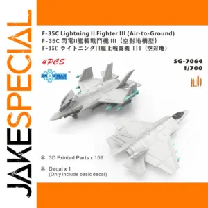 F-35C Lightning II Scale Model 3D Parts