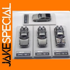 Back To Future 1:64 Diecast Alloy Car Model