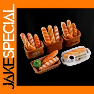 Miniature Food Resin Set for Dollhouse DIY
