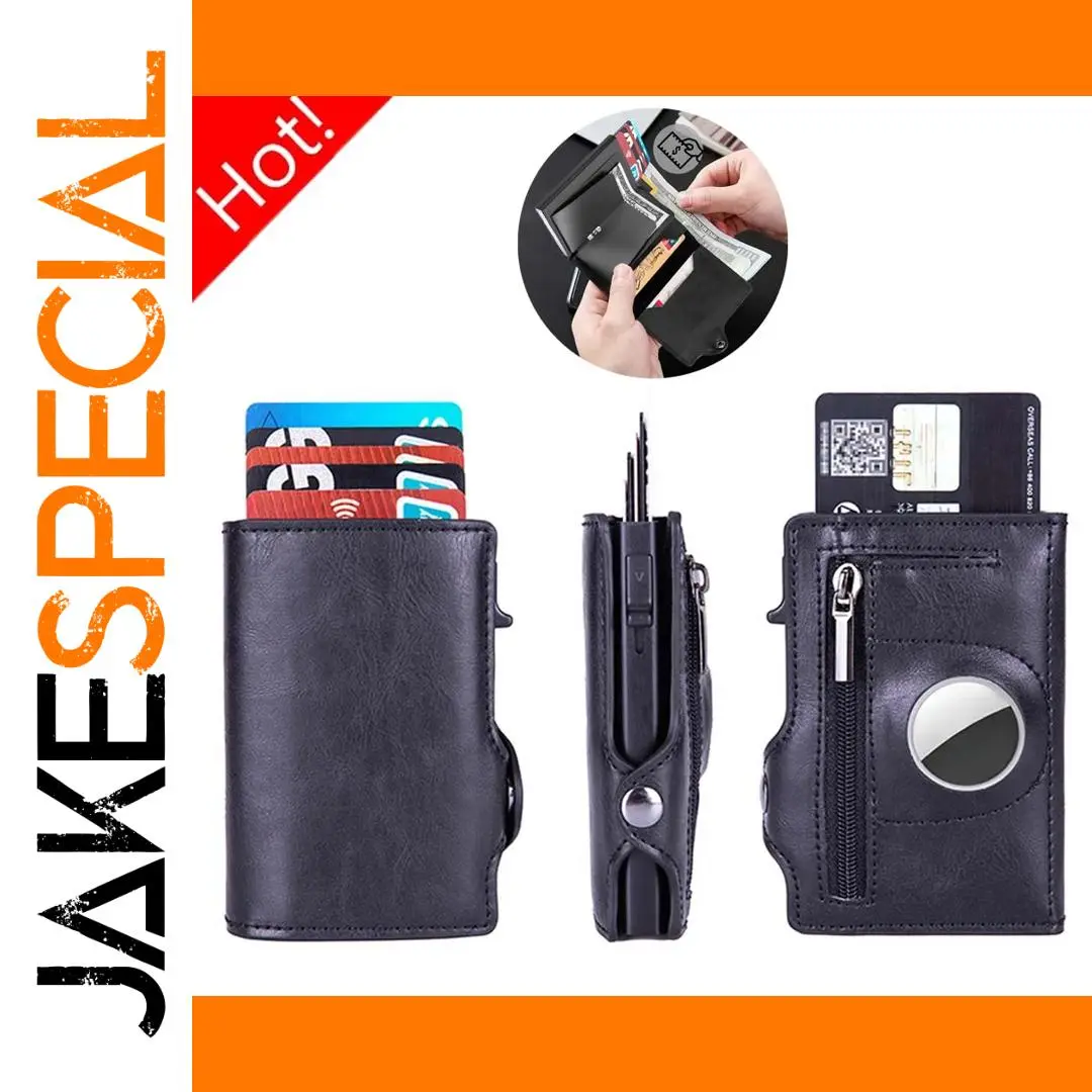 Rfid Carbon Fiber Wallet for Airtag Men 1 Rfid Carbon Fiber Wallet for Airtag Men