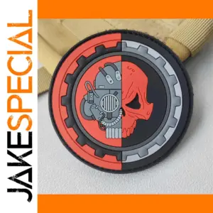 Veteran Skull PVC Tactical Patch for Clothing
