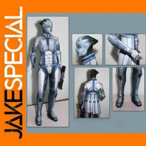 Mass Effect Liara 3D Paper Model Kit