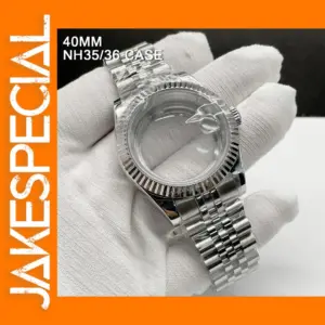 NH35/36 Watch Case with Stainless Steel Strap
