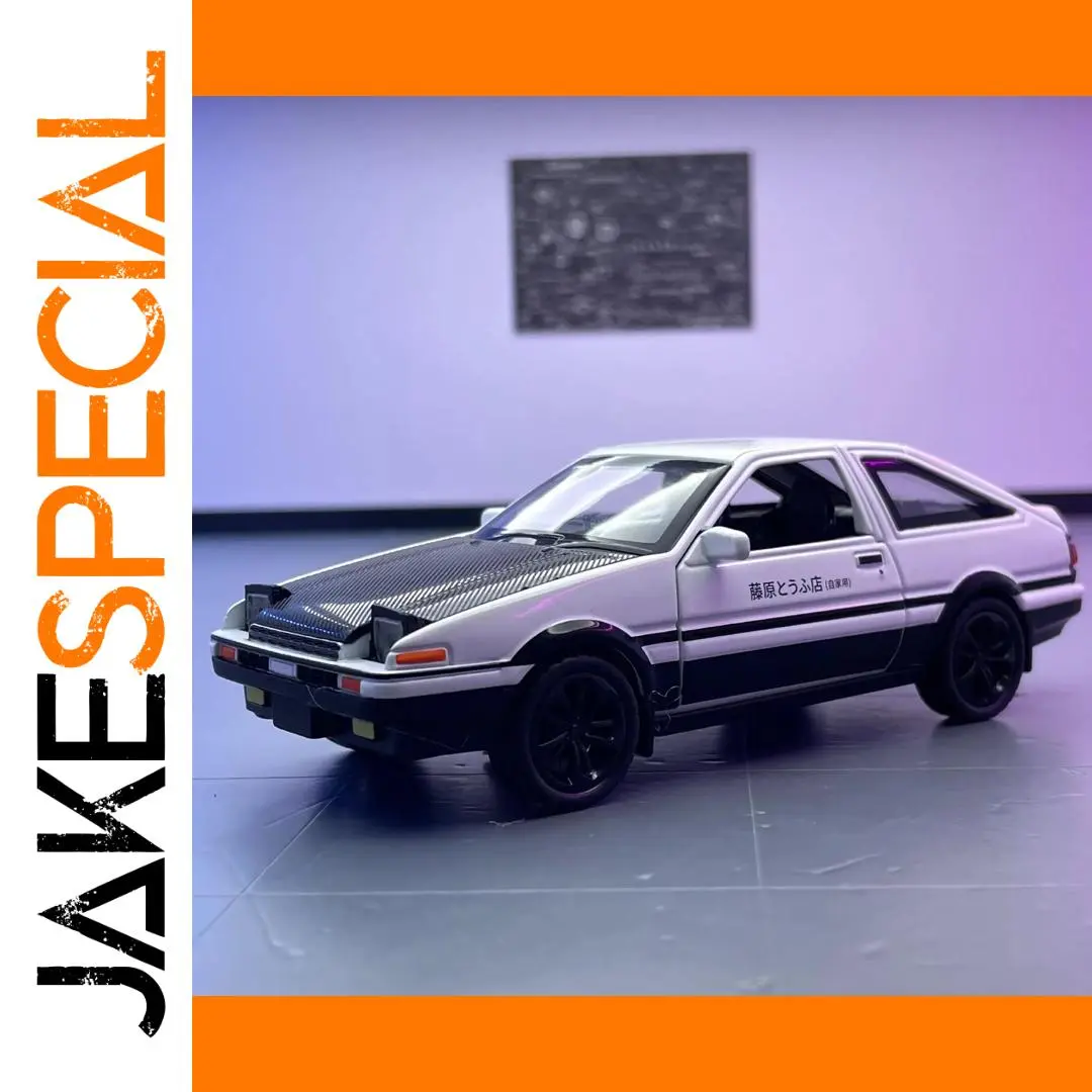 1:36 Toyota AE86 Diecast Metal Model Car 1 1:36 Toyota AE86 Diecast Metal Model Car
