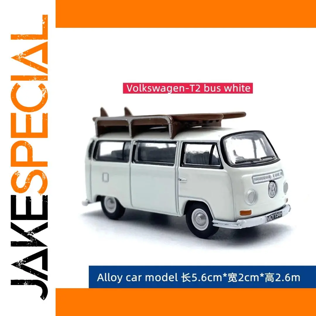 Volkswagen T2 Surfboard Diecast Model 1:76 1 Volkswagen T2 Surfboard Diecast Model 1:76