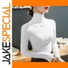 Women's Turtleneck Fleece Long Sleeve Top